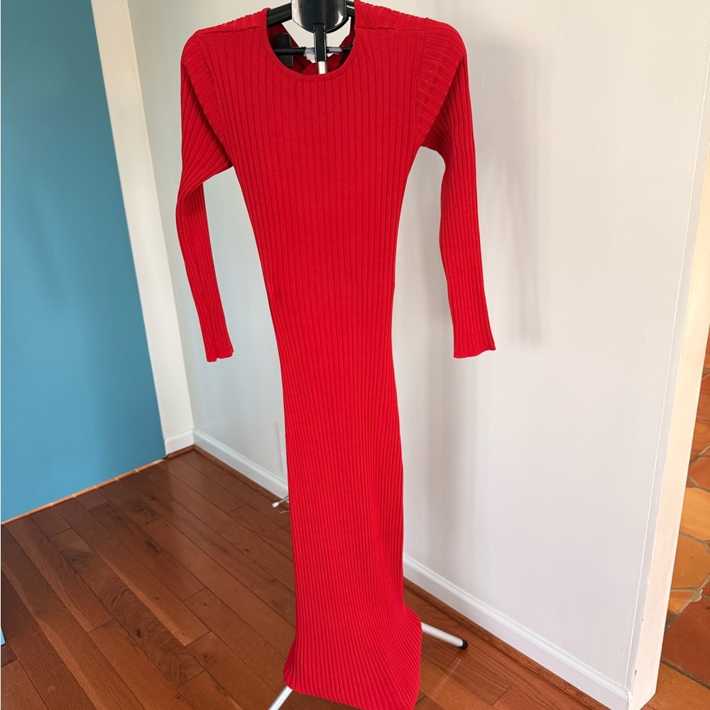 FARM Rio Vibrant Red Maxi Dress - Picture 7 of 14